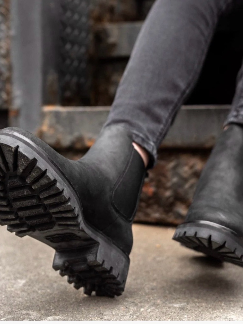 Thursday Boot Company Women's Black Chelsea Ankle Boots
